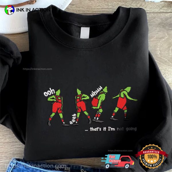 Merry Xmas Grinch Funny Christmas 2023 T-shirt