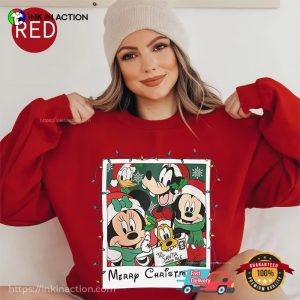 Mickey’s Very Merry Christmas Party Family Matching Comfort Color Shirt, disney christmas party 2023