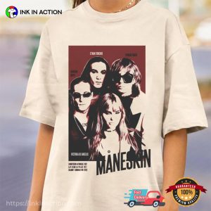 maneskin band Members Victoria De Angelis Comfort Colors Tee