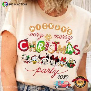 Mickey’s Very Merry Christmas Party 2023, Mickey Xmas Party Unisex T-shirt