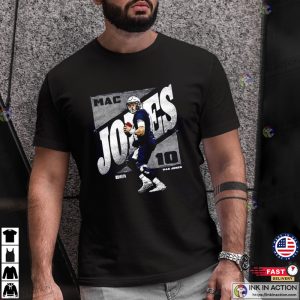 Mac Jones 10 NFL Football Star Animated Shirt