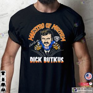 Maestro Of Mayhem Bears Dick Butkus Animated T Shirt 3