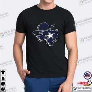 Map dallas cowboys football shirt 3