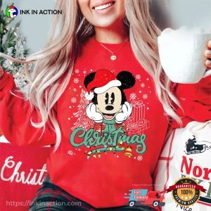 Merry Christmas Mickey Mouse Comfort Colors Shirt