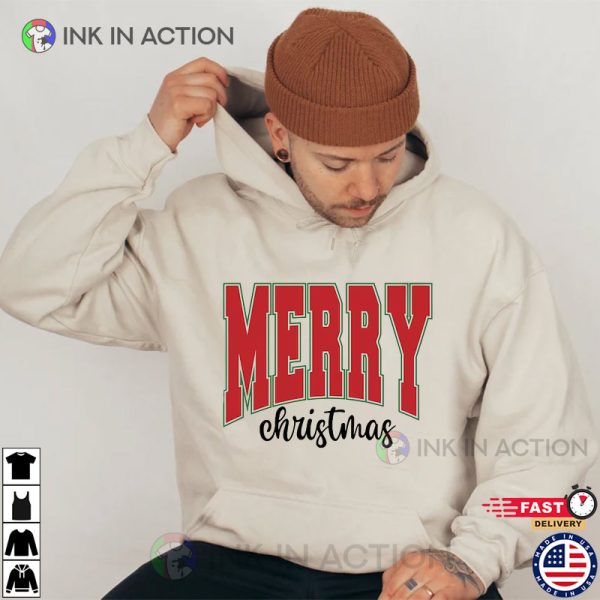 Merry Christmas Retro Christmas T-Shirt