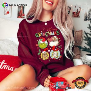 Merry grinchmas Day Comfort Colors Tee 2