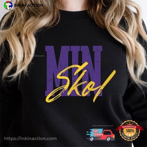 Min Skol Minnesota Vikings Comfort Colors Shirt 2