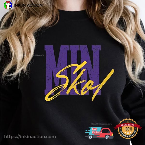 Min Skol Minnesota Vikings Comfort Colors Shirt