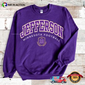 Minnesota 18 justin jefferson shirt 2