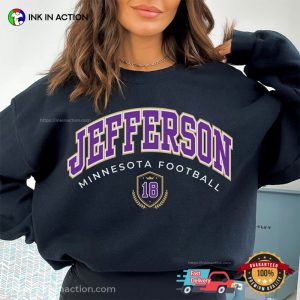 Minnesota 18 justin jefferson shirt 3