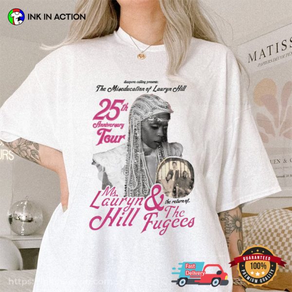 Ms Lauryn Hill & The Fugees 25th Anniversary T-Shirt