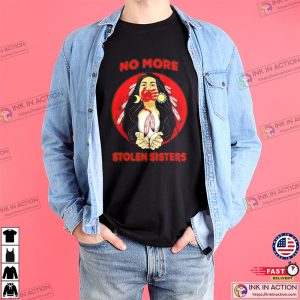 Native American No More Stolen Sisters Blood T-Shirt