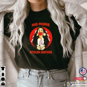 Native American No More Stolen Sisters Blood T-Shirt