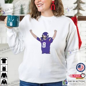 NO.8 Minnesota Viking Quarterback Cousins NFL T-Shirt