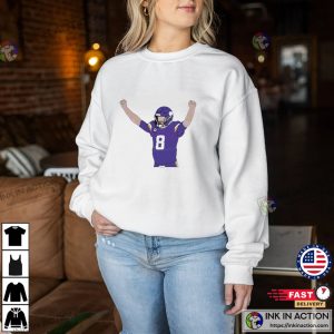 NO.8 Minnesota Viking Quarterback cousins nfl T-Shirt