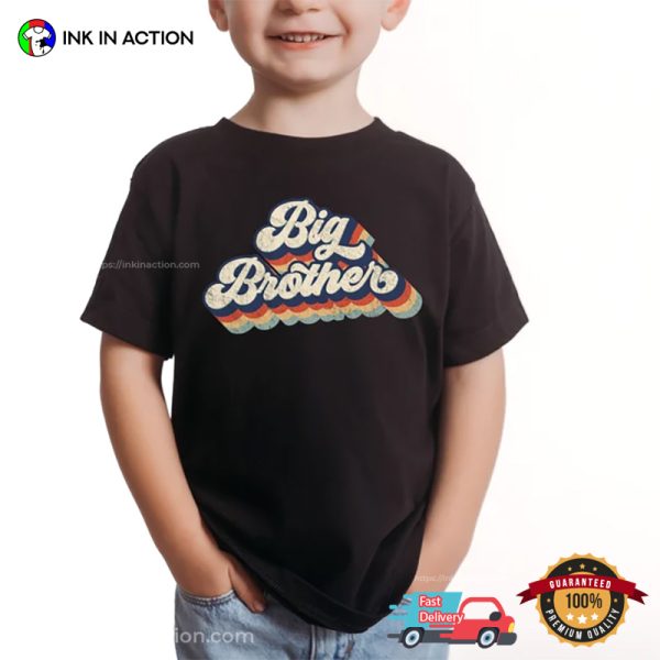 Natural Big Brother Little Brother Tee