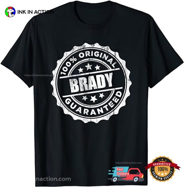 Original Guaranteed Tom Brady New England Tee Shirt