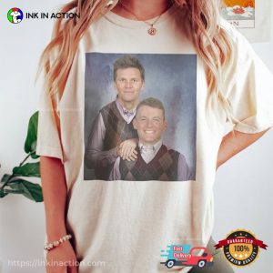 Patriots Mac Jones And Tom Brady Funny Comfort Colors T-Shirt