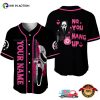 Personalized Killer Scream Horror Movie Funny Baseball Jersey