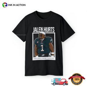 Philadelphia eagles jalen hurts No.1 T Shirt 2