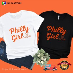 Philly Girl Philadelphia Hockey Team T-Shirt