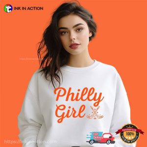 Philly Girl philadelphia hockey team T Shirt 2