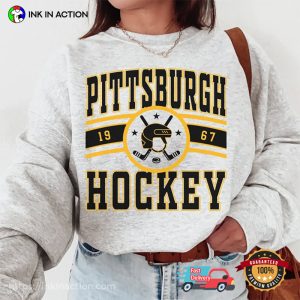 Pittsburgh Penguin Vintage Ice Hockey T-Shirts