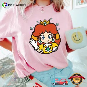 Princess Daisy Mario Comfort Colors Shirt