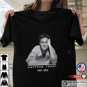 RIP Matthew Perry Friends 1969-2023 Memorial T-shirts