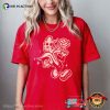 Retro Vintage Corn With Volleyball Nebraska Volleyball Graphic Tee