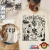 Rep Reputation Taylor Swift Album Tracklist 2 Sided T-Shirt