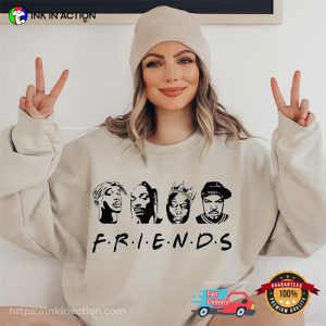 Rapper All Star Friends Funny Hip Hop T-shirt