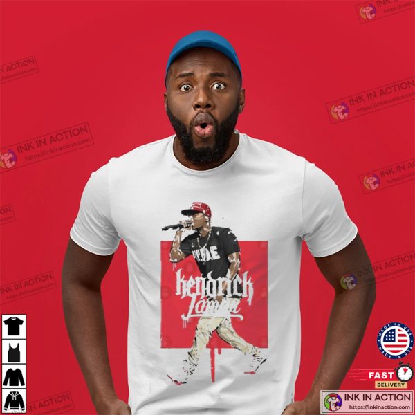 Rapper Kendrick Lamar Fan Art Tee