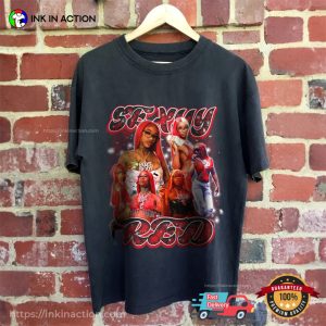 Retro 90s Sexyy Red The Rapper Tee Shirt