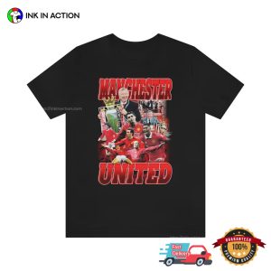 Retro 90s manchester united shirt 1