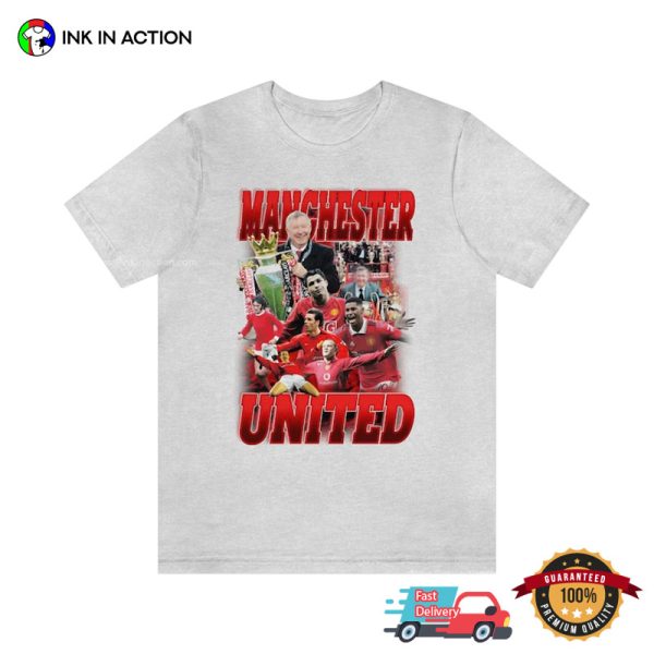Retro 90s Manchester United Shirt