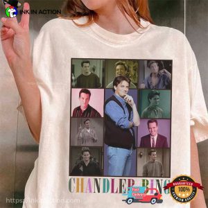 Retro Chandler Bing, chandler friends T Shirt 3