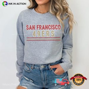 Retro San Francisco 49ers Football Unisex T Shirt
