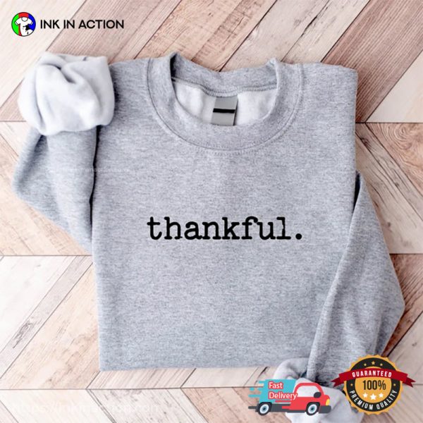 Retro Thankful Basic T-shirt