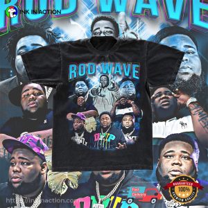Rod Wave Collage Vintage T Shirt 3