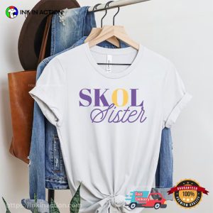 SKOL Sister Football Vikings T-shirt