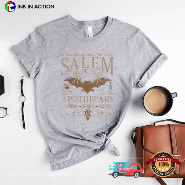 Salem Apothecary Halloween Comfort Colors Shirt