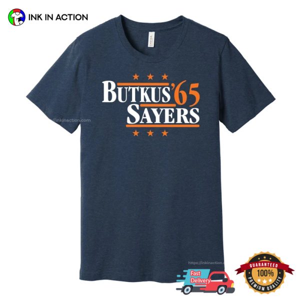 Sayers & Butkus ’65 Football Legends Tee