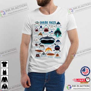 Shark Faces Sea Life Limited Edition Shirt