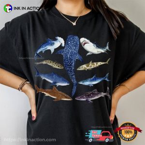 Shark Species Ocean Life T-Shirt