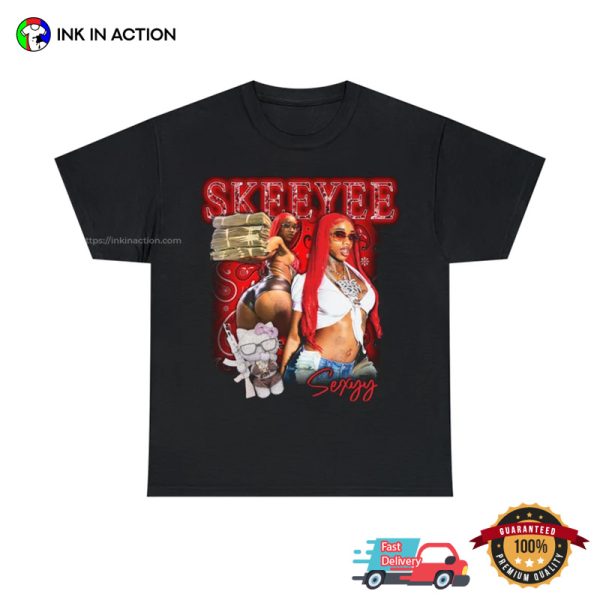 SkeeYee Sexyy Red Vintage Tee