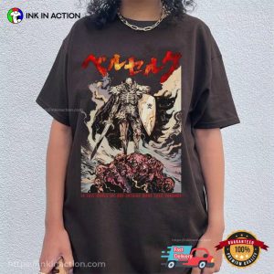Skull Knight Warrior Anime Manga T-Shirt