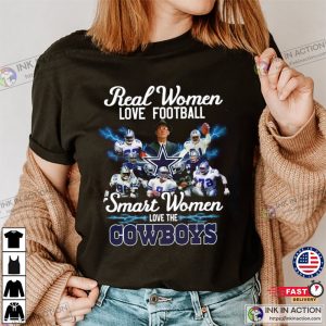 Smart Women Love The Cowboys Tee, Dallas Cowboys Merch