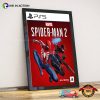 Spiderman 2 PS5 Game Poster, Spider Man Merch