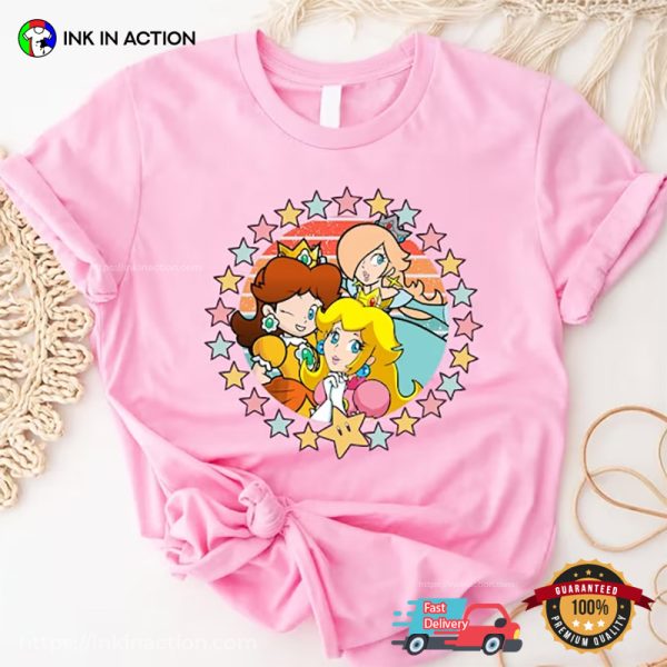 Super Mario Princess Squad Shirt